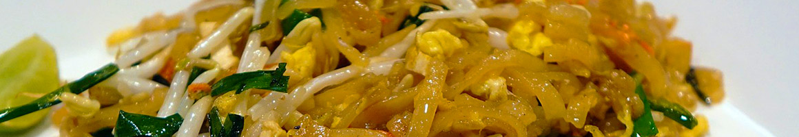 Eating Chinese Indian Malaysian Thai at Gu’s Kitchen restaurant in Chamblee, GA.